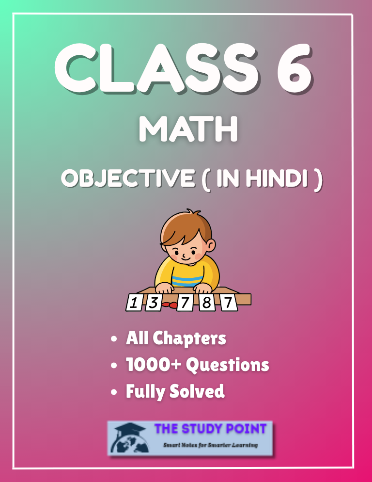 Class 6 Math Objective In Hindi